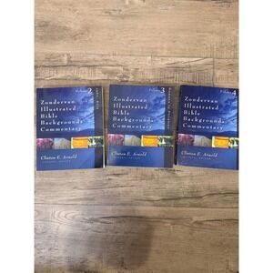 Zondervan Illustrated Bible Backgrounds‎ Commentary Set Volumes 2 3 4